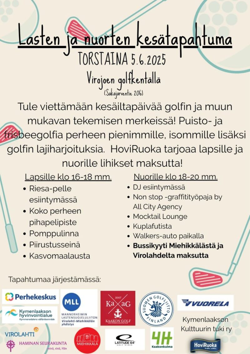 Kesätapahtuma 5.6.